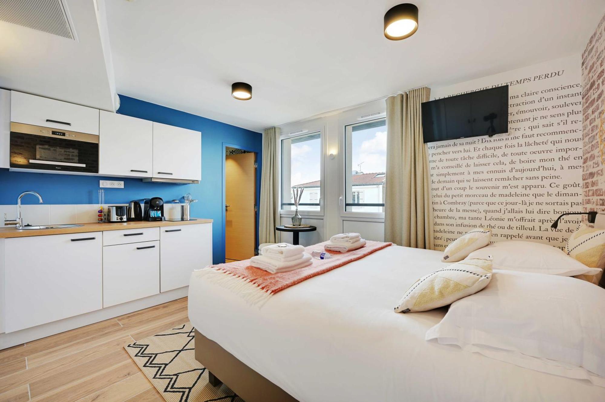 Residence Du Parc Vanves - Rooftop & Climatisation מראה חיצוני תמונה